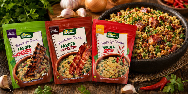 BOM GOSTO FAROFA: AUTHENTIC BRAZILIAN CASSAVA CRUMBS FOR THE INTERNATIONAL MARKET